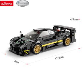 Pagani Zonda R Byggblock Bil 1:28(Från 6 år) Svart-3
