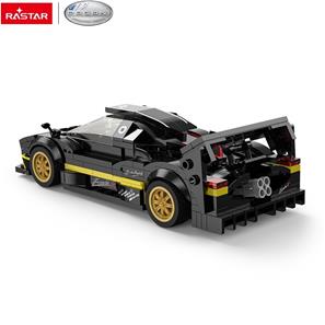 Pagani Zonda R Byggblock Bil 1:28(Från 6 år) Svart-5