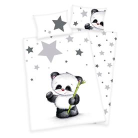 Panda Junior  Sängkläder 100x135 cm – 100 procent bomull