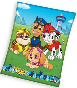 Paw Patrol Coral Fleecefilt - 150 x 200 cm