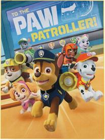 Paw Patrol Deluxe golvmatta till barn 95x125