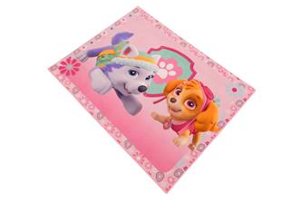 Paw Patrol Everest och Skye Deluxe golvmatta till barn 95x125-3