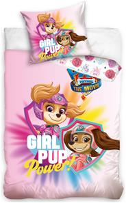 Paw Patrol – Filmen ”Girl PUP Power” Sängkläder 140x200 cm