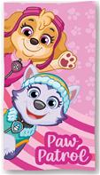 Paw Patrol Pink Badhandduk 70 x 140 cm