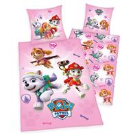 Paw Patrol rosa sängkläder – 100 procent bomull