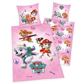 Paw Patrol rosa sängkläder – 100 procent bomull
