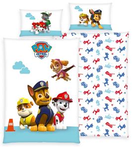 Paw Patrol-sängkläder i flanell, 100 x 135 cm – bomull