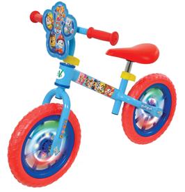 Paw Patrol Springcykel / Balanscykel med LED-ljushjul