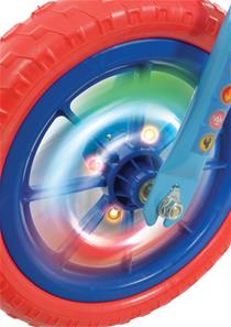 Paw Patrol Springcykel / Balanscykel med LED-ljushjul-3