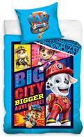 Paw Patrol The Movie ”Big City” Sängkläder 140 x 200 cm, 100 procent bomull