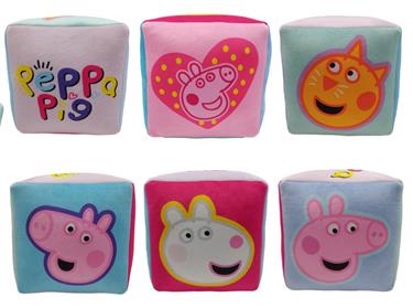 Peppa Gris Cube Team kudde-2