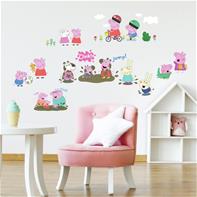 Peppa Gris wallstickers