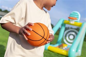 Perfect Aim 3-i-1 uppblåsbart trädgårdsspel 127 x 109 x 178 cm-12