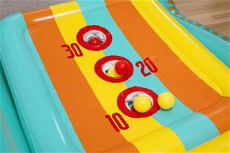 Perfect Aim 3-i-1 uppblåsbart trädgårdsspel 127 x 109 x 178 cm-6