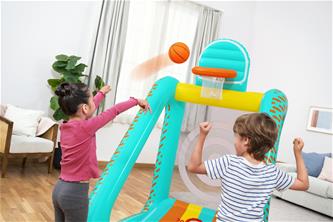 Perfect Aim 3-i-1 uppblåsbart trädgårdsspel 127 x 109 x 178 cm-8