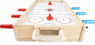 Pintoy Bordfotboll och Ishockey 2-i-1 spel till barn i trä-3
