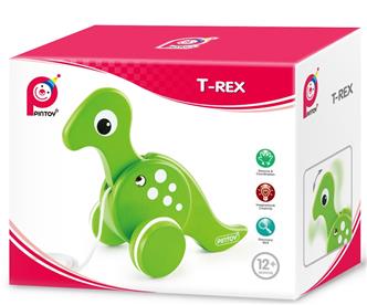 Pintoy dragleksak T-Rex Dinosaur (fr. 12 mån)-2