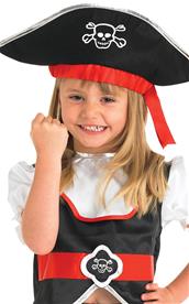 Pirat Flicka Utklädning till barn-2