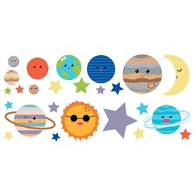 Planeter och stjärnor Wallstickers-3