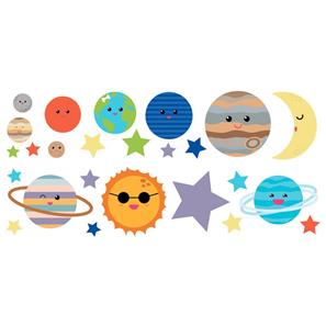 Planeter och stjärnor Wallstickers-3