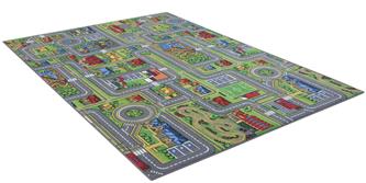 Playcity Bil barnmatta 140 x 200 cm-3