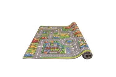 Playcity Bil barnmatta  95 x 133 cm-4