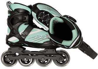 Playlife Flyte Teal 84 Inlines Rullskridskor-5