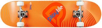 Playlife Illusion Orange Skateboard