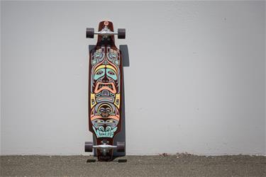 Playlife Longboard Mojave Skateboard-9