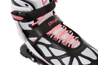 Playlife Uno Pink 80 Inlines Rullskridskor-10