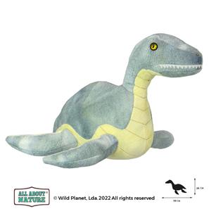 Plesiosaur Dinosaur Gosedjur 38x26cm - All About Nature-2