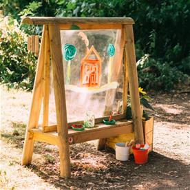 Plum Discovery Create Easel för utomhusbruk för barn-2