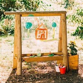 Plum Discovery Create Easel för utomhusbruk för barn-3