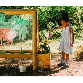 Plum Discovery Create Easel för utomhusbruk för barn-4