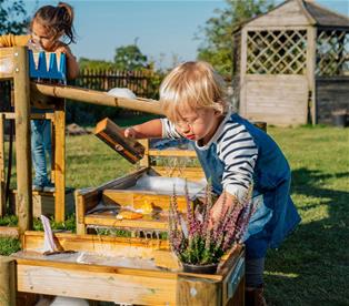 Plum Discovery Forest Vattendrag / Vattenlek för barn-11