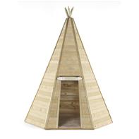 Plum Tipi Lekstuga i trä för barn 220 x 220 x 320 cm