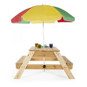Plum Trä Barn Trädgårdsbord med parasoll-2