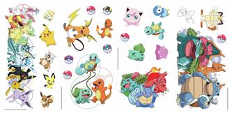 Pokemon Favorit Wallstickers-3