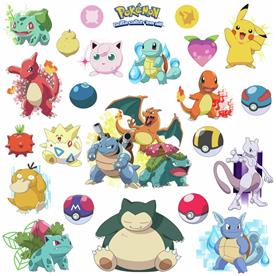 Pokemon Iconic Wallstickers-2