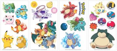 Pokemon Iconic Wallstickers-3