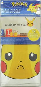 Pokemon PIKACHU Faces Wallstickers-4