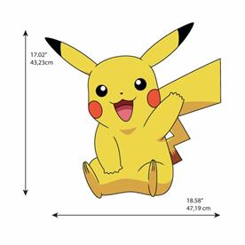 Pokemon Pikachu Gigant Wallsticker-4