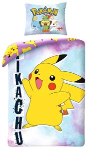 Pokémon Pikachu-sängkläder – 100 procent bomull, modell 2