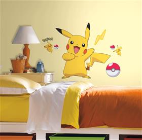 Pokemon PIKACHU Wallstickers