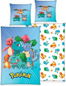 Pokémon-sängkläder – 135 x 200 cm – 100  bomull