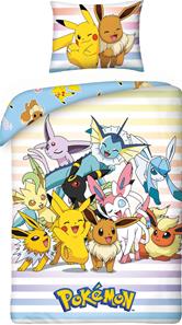 Pokémon-sängkläder 140 x 200 cm – 100 procent bomull