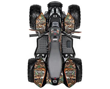 Polaris Outlaw EL-ATV för barn 330W Camo-3