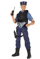 Polisman actionfigur 30,5cm m. tillbehör (Model A)