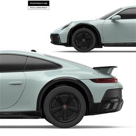 Porsche 911 Dakar Radiostyrd Bil 1:24-2