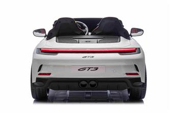 Porsche 911 GT3 Touring Elbil för barn 21,6 V med litium, gummihjul, läder-5